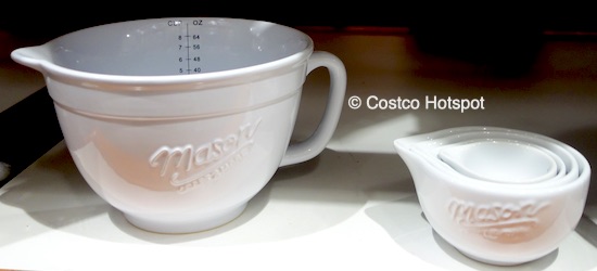 Mason Craft and More Ceramic Batter Bowl and Measuring Cups Set Costco Hotspot