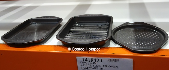 Circulon Toaster Oven Bakeware Set | Costco Display