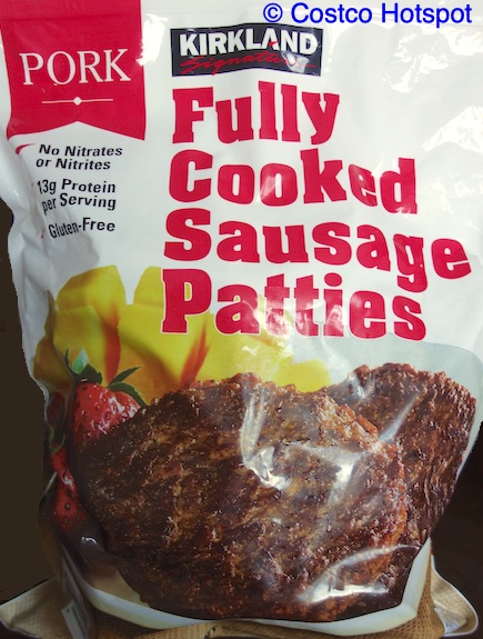 Kirkland Signature Fully Cooked Pork Sausage Patties | Costco